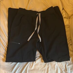 Figs Black Yola™ High Waisted 2.0 Scrub pants